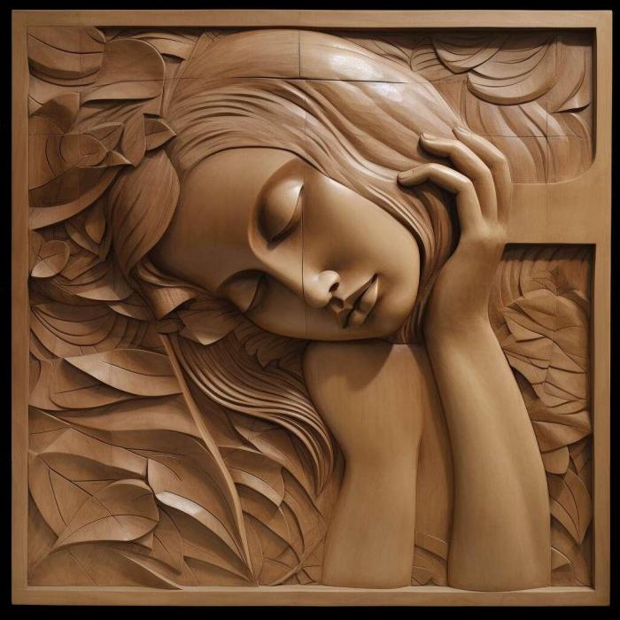 نموذج ثلاثي الأبعاد لآلة CNC 3D Art 